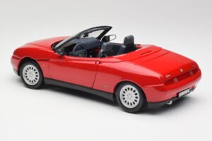 Alfa Romeo Spider 916 Alfa Rød Maisto 1:18 50278 Metal — billede 7 af 8