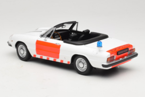 Alfa Romeo Spider Rijkspolitie Minichamps 1:18 180120994 Metal — billede 7 af 8