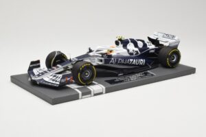 AlphaTauri AT03 #22 Y. Tsunoda Bahrain GP 2022 Minichamps 1:18 117220122 Metal — billede 2 af 6