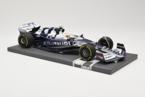 AlphaTauri AT03 #22 Y. Tsunoda Bahrain GP 2022 Minichamps 1:18 117220122 Metal — billede 4 af 6