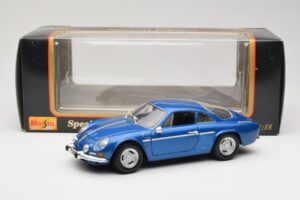 Alpine A110 1600S Blå Maisto 1:18 31850 Metal — billede 8 af 8