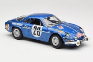 Alpine A110 1600S #28 Alpine-Renault O. Andersson / D. Stone Rally Monte Carlo 1971 Maisto 1:18 56033 Metal — billede 6 af 8