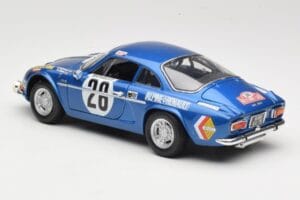 Alpine A110 1600S #28 Alpine-Renault O. Andersson / D. Stone Rally Monte Carlo 1971 Maisto 1:18 56033 Metal — billede 7 af 8