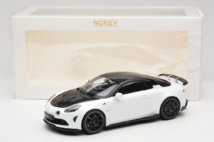 Alpine A110 R Pearl White Norev 1:18 185433 Metal — billede 6 af 6