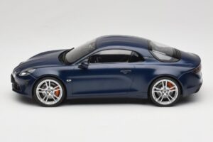 Alpine A110 S A120 Matte Storm Blue Norev 1:18 185444 Metal — billede 3 af 6
