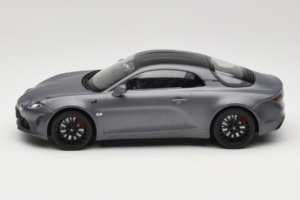 Alpine A110 S Mat Grå Carbon Roof Norev 1:18 185313 Metal — billede 3 af 6