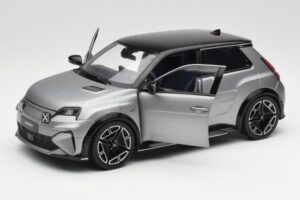 Alpine A290 GT Matt Tornade Grå & Sort Norev 1:18 185451 Metal — billede 2 af 8