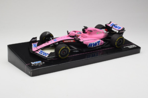 Alpine A522 BWT #14 F. Alonso BWT Alpine F1 Team Bahrain Grand Prix 2022 Minichamps 1:18 147220114 Resin — billede 2 af 7