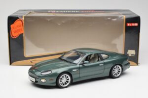 Aston Martin DB7 Vantage Grøn Maisto 1:18 36880 Metal — billede 8 af 8