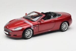 Aston Martin DB9 Volante Rød Solido 1:18 8163 Metal