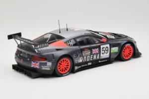 Aston Martin DBR9 GT1 #59 Team Modena A. Garcia / J. Menten / C. Fittipaldi 24 Hours of Le Mans 2006 Solido 1:18 80014 Metal — billede 3 af 8