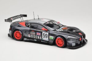 Aston Martin DBR9 GT1 #59 Team Modena A. Garcia / J. Menten / C. Fittipaldi 24 Hours of Le Mans 2006 Solido 1:18 80014 Metal — billede 6 af 8