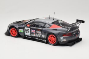 Aston Martin DBR9 GT1 #59 Team Modena A. Garcia / J. Menten / C. Fittipaldi 24 Hours of Le Mans 2006 Solido 1:18 80014 Metal — billede 7 af 8