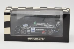 Aston Martin DBRS9 #66 Barwell Motorsport R. Johnson FIA GT3 European Championship Spa 2006 Minichamps 1:43 400061366 Metal — billede 4 af 4