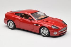 Aston Martin V12 Vanquish Rød Bburago 1:18 34063 Metal — billede 6 af 8