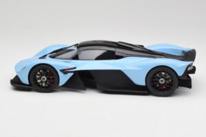 Aston Martin Valkyrie Racing Blå GT Spirit 1:18 GT915 Resin — billede 3 af 6