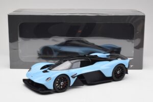 Aston Martin Valkyrie Racing Blå GT Spirit 1:18 GT915 Resin — billede 6 af 6