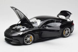 Aston Martin Vanquish Onyx Sort AUTOart 1:18 70247 Metal — billede 2 af 8
