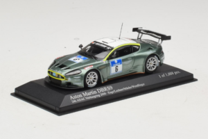 Aston Martin DBRS9 #6 M. Engel / K. Lechner ADAC 24 Hours Nurburgring 2008 Minichamps 1:43 400081306 Metal — billede 2 af 4