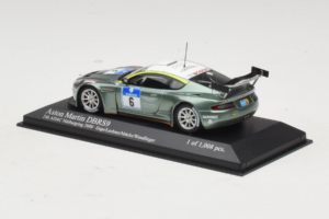 Aston Martin DBRS9 #6 M. Engel / K. Lechner ADAC 24 Hours Nurburgring 2008 Minichamps 1:43 400081306 Metal — billede 3 af 4