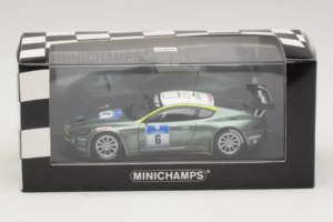 Aston Martin DBRS9 #6 M. Engel / K. Lechner ADAC 24 Hours Nurburgring 2008 Minichamps 1:43 400081306 Metal — billede 4 af 4