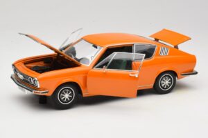 Audi 100 C1 Coupe S Orange Anson 1:18 30402 Metal — billede 2 af 8
