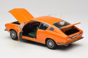 Audi 100 C1 Coupe S Orange Anson 1:18 30402 Metal — billede 5 af 8