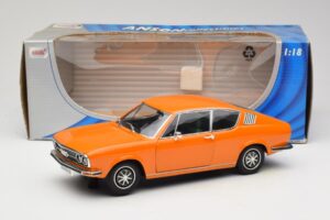 Audi 100 C1 Coupe S Orange Anson 1:18 30402 Metal — billede 8 af 8