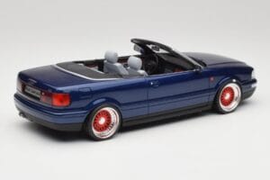 Audi 80 B4 Cabriolet Ming Blå Metallic Custom Wheels Otto 1:18 OT806-C Resin — billede 2 af 6