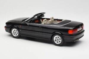 Audi 80 B3 Cabriolet Sort MCG 1:18 MCG18372 Metal — billede 5 af 6
