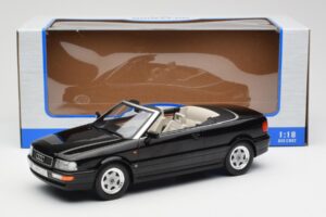 Audi 80 B3 Cabriolet Sort MCG 1:18 MCG18372 Metal — billede 6 af 6