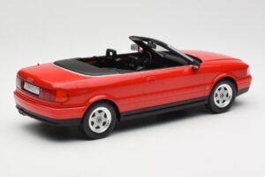 Audi 80 B3 Cabriolet Rød MCG 1:18 MCG18371 Metal — billede 2 af 6
