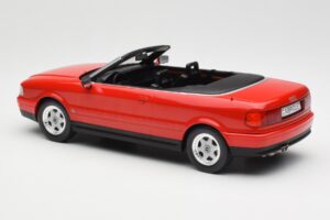 Audi 80 B3 Cabriolet Rød MCG 1:18 MCG18371 Metal — billede 5 af 6