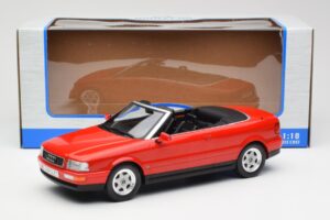 Audi 80 B3 Cabriolet Rød MCG 1:18 MCG18371 Metal — billede 6 af 6