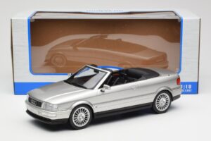 Audi 80 B3 Cabriolet Sølv MCG 1:18 MCG18373 Metal — billede 6 af 6