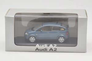 Audi A2 Blue Metallic Minichamps 1:43 20022200748005 Metal — billede 4 af 4