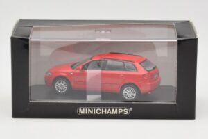 Audi A3 8P Sportback Rød Minichamps 1:43 5010403023 Metal — billede 4 af 4