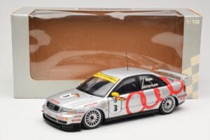 Audi A4 B5 #3 F. Biela DTM World Champion 1995 UT Models 1:18 39542 Metal — billede 8 af 8