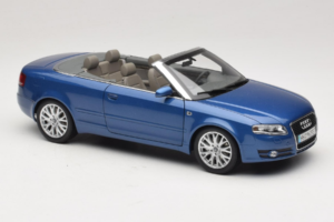 Audi A4 B6 Cabriolet Blå Norev 1:18 5010504325 Metal — billede 6 af 9