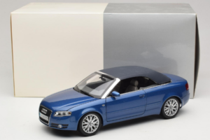 Audi A4 B6 Cabriolet Blå Norev 1:18 5010504325 Metal — billede 8 af 9
