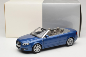 Audi A4 B6 Cabriolet Blå Norev 1:18 5010504325 Metal — billede 9 af 9