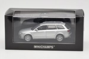 Audi A4 B7 Avant Sølv Minichamps 1:43 AUDI009 Metal — billede 4 af 4