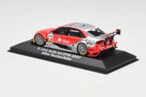 Audi A4 B7 #11 Team Abt M. Rockenfeller DTM 2007 Minichamps 1:43 5020700163 Metal — billede 3 af 4
