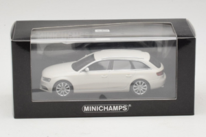 Audi A4 B8 Avant Hvid Minichamps 1:43 410011010 Metal — billede 5 af 5