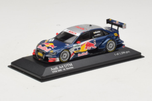 Audi A4 DTM #1 M. Ekstrom Audi Sport Team Abt Sportsline DTM Champion 2008 Minichamps 1:43 400081801 Metal — billede 2 af 4
