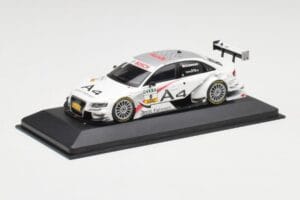 Audi A4 B8 #9 T. Kristensen DTM 2008 Minichamps 1:43 400081809 Metal — billede 2 af 4