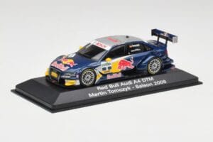 Audi A4 B8 #2 Red Bull M. Tomczyk DTM 2008 Minichamps 1:43 5020800133 Metal — billede 2 af 4