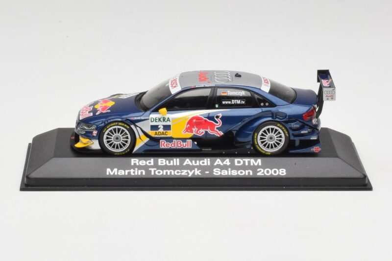 Audi A4 B8 #2 Red Bull M. Tomczyk DTM 2008 Minichamps 1:43 5020800133 Metal
