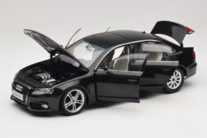 Audi A4L B8 Sort Paudi 1:18 AUDI012 Metal — billede 2 af 8