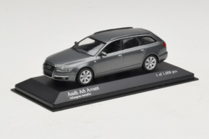 Audi A6 C6 Avant Grey Metallic Minichamps 1:43 400013011 Metal — billede 2 af 5